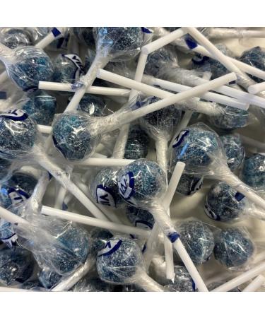 Personalized Customise with Your Own Message Bag of 15 Sour Blue Raspberry Tongue Painter Lollies - Buy Online on SooperMarket.com