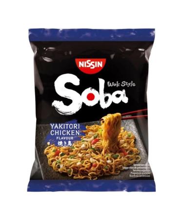 Nissin Soba Fried Instant Noodles - Yakitori Chicken - 9 Packets