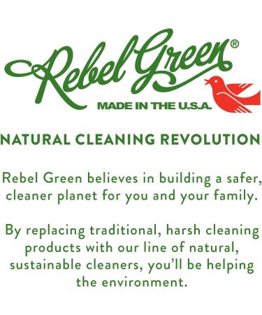 Rebel Green Natural All-Purpose Cleaning Spray | Kid & Pet Safe, Essential Oil Multi-Surface Cleaner | Lavender & Grapefruit Scent | 4 Pack (16 oz) - Buy Online on SooperMarket.com