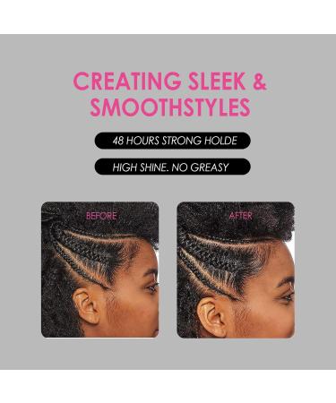 DAN Technology Edge Control Gel - Strong Hold & Baby Hair Styling for 4C Black Hair | 48 Hour Stay | International Shipping Available - Buy Online on SooperMarket.com
