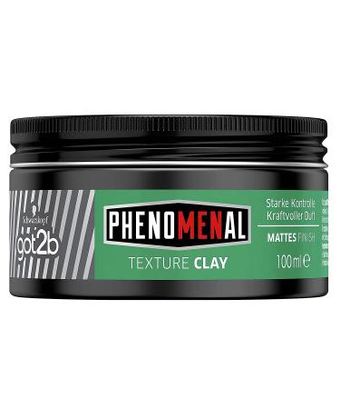 Schwarzkopf got2b Phenomenal Mann O Mann Texture Clay 4-Pack - Unscented Hair Styling Clay 100ml Each - International Shipping Available - Buy Online on SooperMarket.com