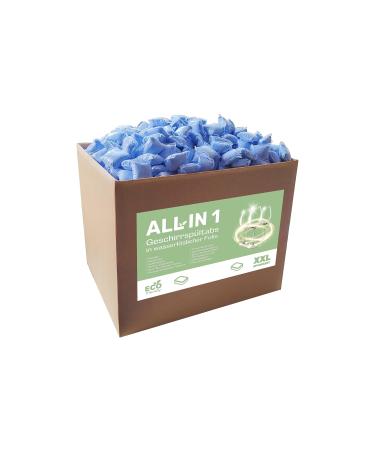 3 kg dishwasher tabs I water -soluble film I Suitable for every dishwasher I multifunctional I Quality goods I Rinse I Rinseed I dishwasher rinsing citrus 3 kg (1 Pack)