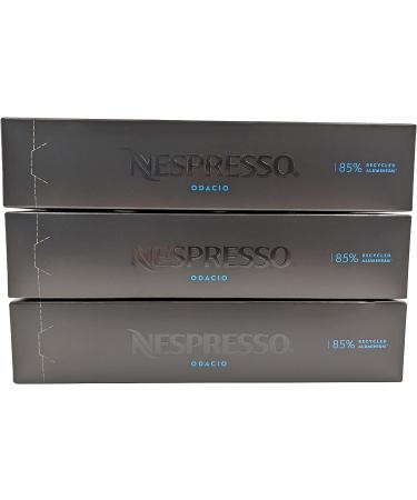 Nespresso Vertuo Odacio Coffee Capsules 3 Boxes (30 Pods) Bundled with Border Biscuits Selection & Giftable Tote Bag - Buy Online on SooperMarket.com