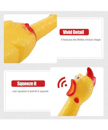 Stobok Squeaky Shrilling Chicken Toy - Fun Noise-Making Gadget for Children & Dogs | International Shipping - Buy Online on SooperMarket.com