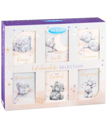 6Pk Hot Chocolate Assorted Flavour - Drinks with Various Flavours Selections - Gifts For Women Men Kids Adults - Cozy Sips for Every Mood - Easy Preparation - Warm and Comforting Sips