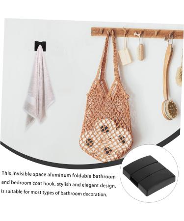 OSALADI 1pc Towel Hangers Kitchen Hooks Wall Mounted Clothes Hanger Heavy Space Aluminum Towel Hook - Buy Online on SooperMarket.com