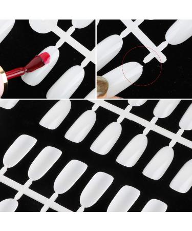 Flofia 240 Nail Art Tips Display - Practice & Presentation Compartment for Nail Polish - Natural Color - Buy Online on SooperMarket.com