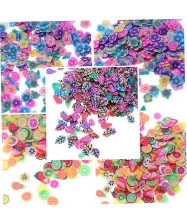 FRCOLOR 3 Packs of Accessories Nail Art Discs Clay Discs Fruit Discs for Nail Art Fruit