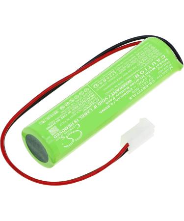 2.4V High-Performance Replacement Battery for ELUBAT D-SC1800BTx2-MOLEX/5239 | KRMT 23/43 | Swiss 275 602 | 2000mAh - Buy Online on SooperMarket.com
