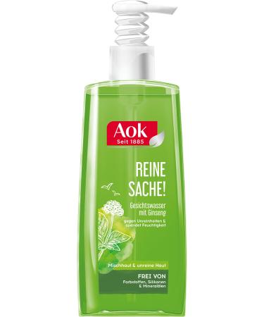 Aok Clarifying Facial Toner with Ginseng Extract Pack of 6 (6 x 200 ml) 200 ml (Pack of 6) Facial Toner