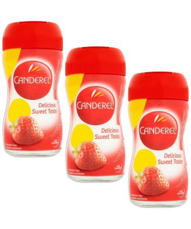 Canderel Granular Low Calorie Sweetener 75g (3 Pack Bundle)
