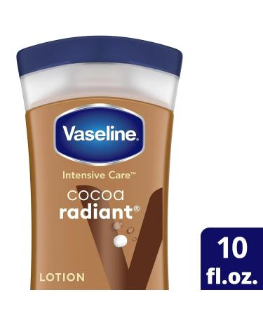 Vaseline Intensive Care Cocoa Radiant Lotion 10 oz - Pack of 6 | Moisturizing & Hydrating Skin Care for All Skin Types - International Shipping Available - Buy Online on SooperMarket.com