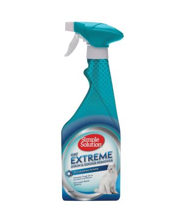 Simple Solution Extreme Cat Stain and Odour Remover |Enzymatic cleaner with 3x pro bacteria cleaning power - 500ml 500 ml (1 -pack)