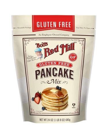 Bob's Red Mill Gluten Free Pancake Mix, 24 OZ 1.5 Pound (Pack of 2)