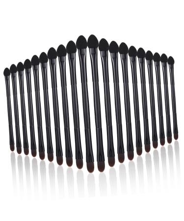 BELLIFFY 20pcs Nylon Plastic Makeup Brush for Women Face Sponge Concealer Sponge