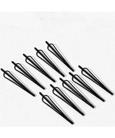 12pcs Vintage Black Bobby Pins Fashion BB Clip for Women and Girls - Buy Online on SooperMarket.com