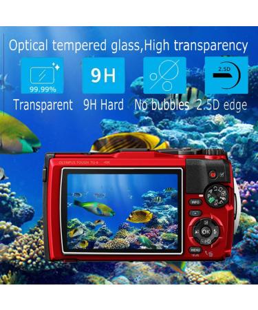 Debous TG-6 Glass Screen Protector for Olympus Tough TG-6 Waterproof Camera - Anti-scratch Tempered Glass Shield (4 Pack) - Buy Online on SooperMarket.com