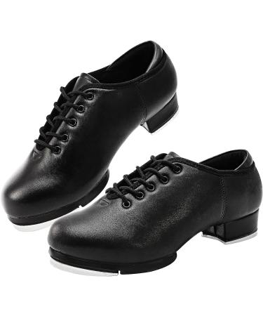 Child Tap Shoes Split Sole Unisex Dance - 5.5 Big Kid Black - Buy Online on SooperMarket.com