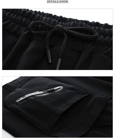 Ronony Men s Sport Shorts - Comfortable Loose Fit Jogging & Running Shorts with Pockets - Summer Cotton Casual Trousers - Available in XXL - #Black - Buy Online on SooperMarket.com