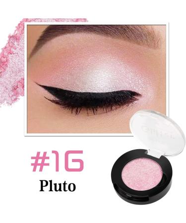Glitter Eyeshadow Korean Eye Glitter Richly Pigmented Long Lasting Shimmer Eyeshadow Cute Multichrome Sparkle Eyeshadow Bling Cream Eye Shadow for Fair Mature Skin Talc Free Sliver/Pink Pluto Silver #1g - Buy Online on SooperMarket.com