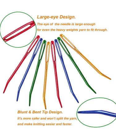 Y-Axis 24 Pcs Assorted Yarn Needles Set with Storage Box + Knitting Stitch Counter - Needle Threader Included - Buy Online on SooperMarket.com