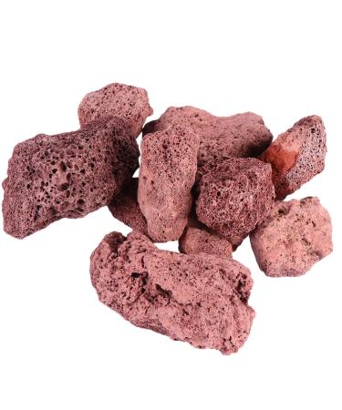 IPLUSMILE Vulcan stones Aquarium Stone Biological Vulkan Stone Fish Pond Filtration Filter Medium Aquarium Filter Material Marine Decoration (500g) Lavastein