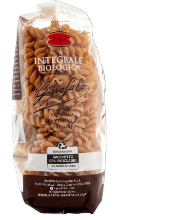 Garofalo Whole Wheat Organic Fusilli 500g - Pack of 1 | Premium Quality Pasta - Buy Online on SooperMarket.com