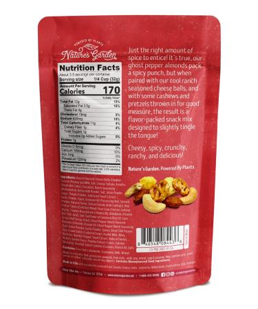 Nature's Garden Ghostly Ranch Snack Mix 4 oz (Pack of 6) - Spooky and Delicious Snack Pack - Buy Online on SooperMarket.com