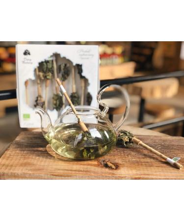 Organic Herbal Tea Sticks Collection / Gift Set / Flowers Leaf / Handmade / Bio Product / Natural / Premium Quality - Buy Online on SooperMarket.com