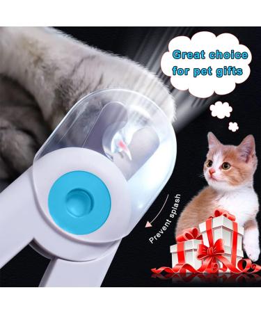EPROICKS LED Pet Nail Clippers for Small Medium Dogs, Cats, Rabbits, and Guinea Pigs - Anti-Bloodline Cutting Grooming Tool (Blue) - Buy Online on SooperMarket.com