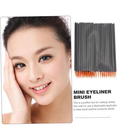 Gogogmee 100pcs Disposable Eyeliner Brush Cosmetic Brush Cosmetic Eye Wands Gel Liner Eyeliner Cosmetic Tools 9x6.5cm As Shown - Buy Online on SooperMarket.com