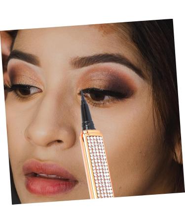 Mikinona Lash Accessories 3pcs Eyeliner Eyelash Tool Smudgeproof Lining Pens Makeup Supplies Printing Miss Gold and Silver - Buy Online on SooperMarket.com