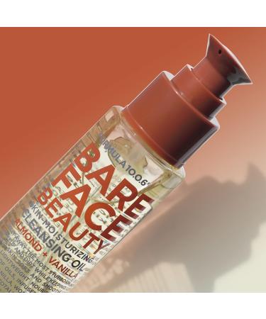 Formula 10.0.6 Bare Face Beauty Cleansing Oil - Vegan Paraben-Free Sulfate-Free Makeup Remover (3.7 Fl Oz) | Hydrating & Cruelty-Free Skin Moisturizer - Buy Online on SooperMarket.com