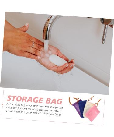 Healeved 16 Pcs Soap Bag Foaming Net Soap Saver Pouches Sisal Soap with Drawstrings Soap Nylon - Buy Online on SooperMarket.com