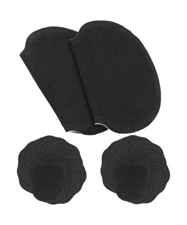 Underarm Sweat Pads  60pcs Underarm Armpit Sweat Pads Non Woven Fabric Dress Comfortable Clothing Underarm Sweat Mats Black for Women and Men