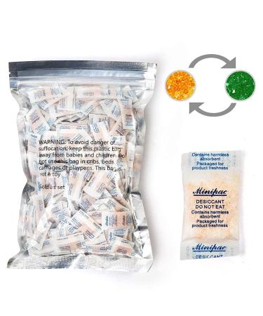 LotFancy Desiccant Silica Gel Desiccant 155 g Safe Moisture Absorber for Storage Odorless