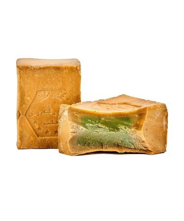 Premium Careness Aleppo Soap - Vegan Handmade 5-Pack (45% Olive Oil & 55% Laurel Oil) - Natural Original Quality - Approx. 900-950g International Shipping Available - Buy Online on SooperMarket.com