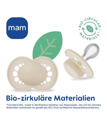 MAM Original Night Pacifiers Set - Bright & Tooth-Friendly Silicone Baby Pacifiers (6-16 Months) - Eco-Friendly Fox & Bear Design with Pacifier Box - Buy Online on SooperMarket.com