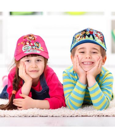 Shop Adjustable 2PC Kinder Baseball Caps for Kids - Dog Patrol Sun Protection - Buy Online on SooperMarket.com