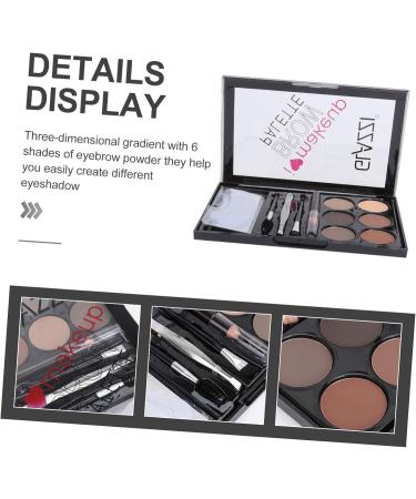 NOLITOY 5 Sets Eyebrow Powder Set Eye Shadow Makeup Eyebrow Powder Cosmetic Brush Eyebrow Pencil - Buy Online on SooperMarket.com