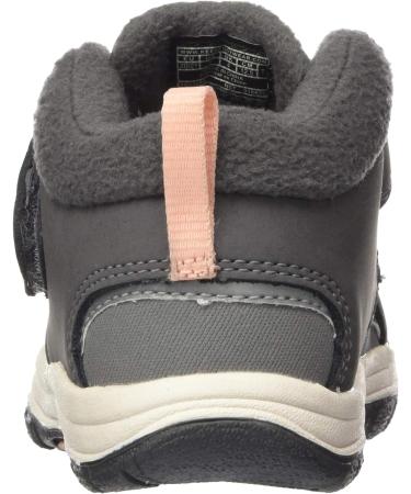 KEEN Kootenay III Mid Waterproof Snow Boot Toddler 4T Steel Grey/Dusty Pink - Buy Online on SooperMarket.com