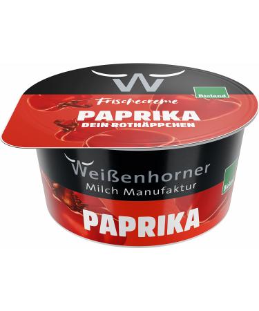 Weißenhorner Milch Manufaktur Bioland FreshCream Paprika (6 x 150 gr)