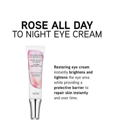 Physicians Formula Ros All Day To Night Eye Cream for Dark Circles, Puffiness, and Wrinkles - Dermatologist & Clinically Tested - Buy Online on SooperMarket.com
