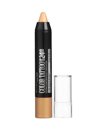 Maybelline New York Eyestudio ColorTattoo Concentrated Crayon 745 Gold Rush  0.08 oz. Gold Rush 1