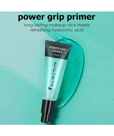 Powder Grip Primer - Face Primer Gel for Invisible Pores 24ml Concealer Application Invisible Pores Makeup Gel Base Protect Makeup for Skin Qmisify 01#green - Buy Online on SooperMarket.com