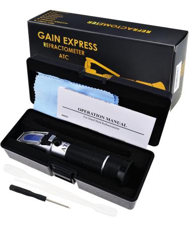 Buy Dual Scale Beer Wort Refractometer with ATC - SG 1.000-1.120 & BRIX 0-32% - International Shipping Available - Buy Online on SooperMarket.com