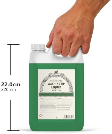 Aloe Vera Washing Up Liquid 2.5 Litre | Eco-Friendly Dish Soap for International Shipping - Buy Online on SooperMarket.com