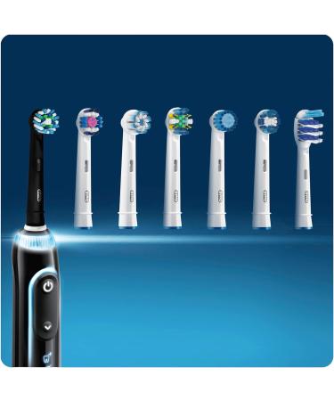 Oral-B Cross Action Black Electric Brush Heads - Pack of 2 - Buy Online on SooperMarket.com