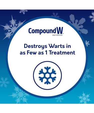 Compound W Freeze Off Wart Remover - 8 Applications & 14 One Step Pads - Buy Online on SooperMarket.com