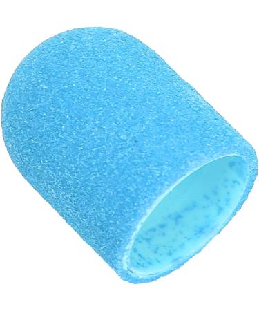 Nail Sanding Drill Bit 0.5 X 0.7in Easy To Store High Strength Nail Polishing Sanding Head Fine Sandpaper with Shaft for Grinding(blue) - Buy Online on SooperMarket.com